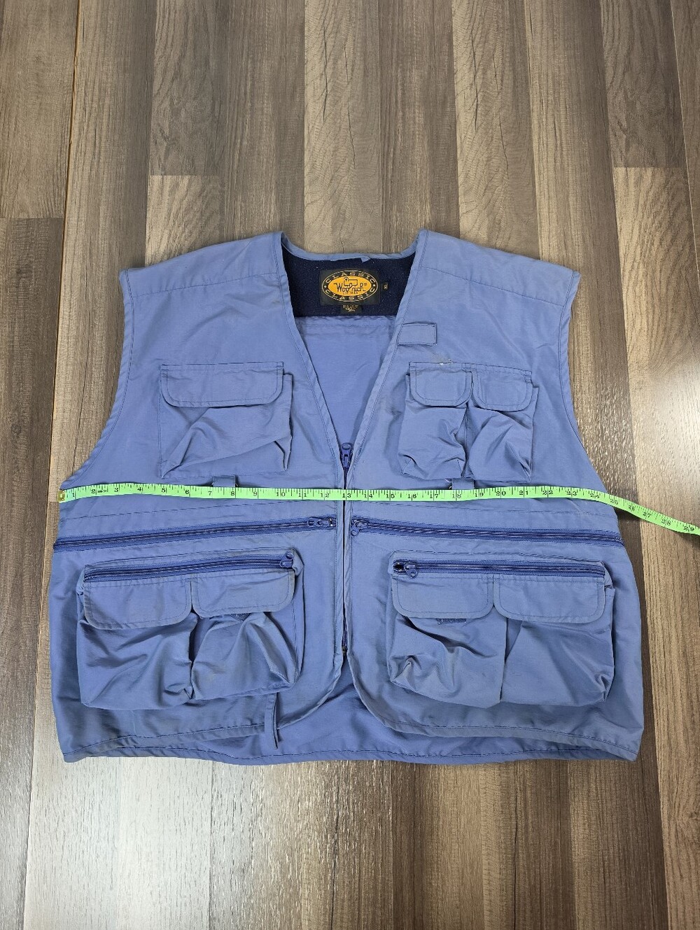 VTG Y2K Woolrich Multi-Pocket Utility Fishing Vest Gorpcore Cabincore Tech. XL - Picture 5 of 7